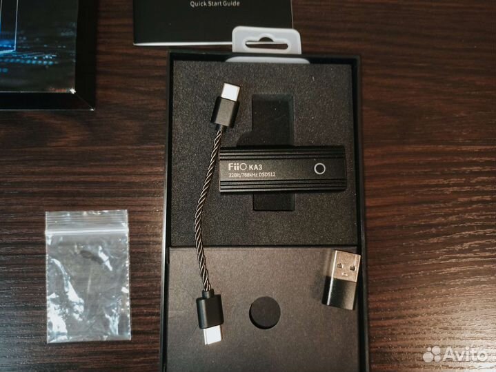 Портативный усилитель для наушников fiio ka3