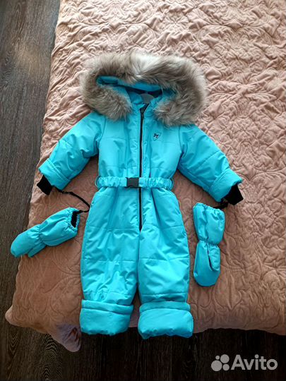 Зимний комбинезон для мальчика 92