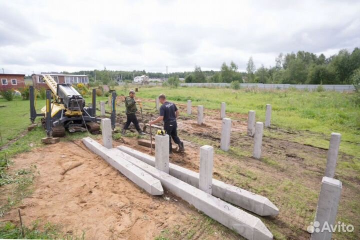 Железобетонные сваи под ключ