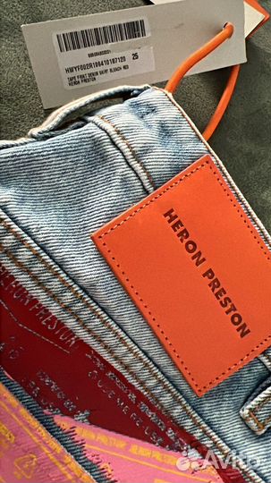 Heron Preston юбка джинса оригинал