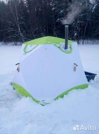 Палатка Лотос Куб 3 Компакт Термо