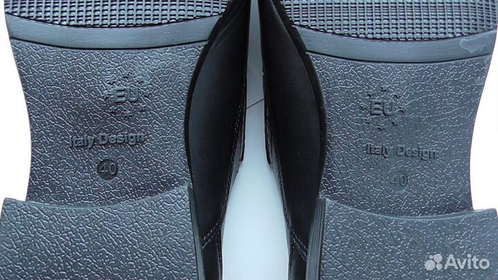 Туфли мужские 40 размер кожаные italy desing новые