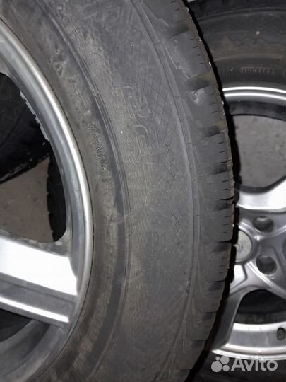 Колеса в сборе r17 зимние