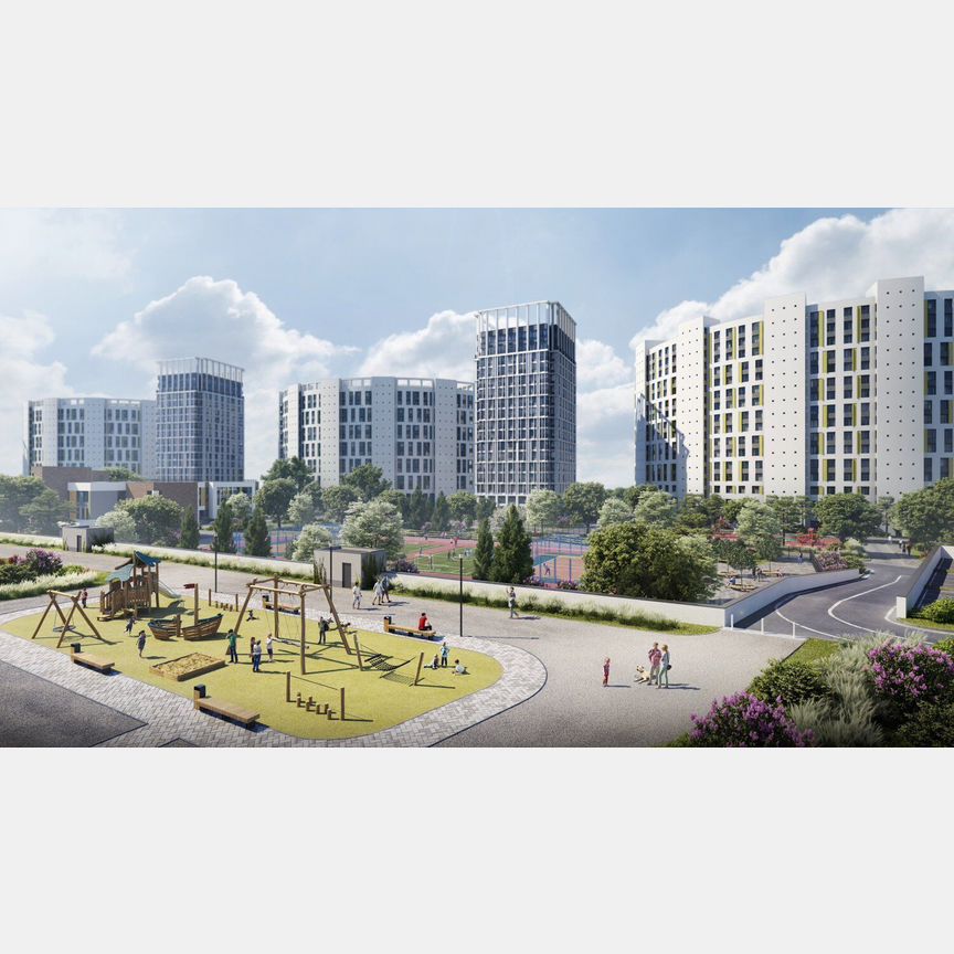 3-к. квартира, 85,1 м², 14/14 эт.