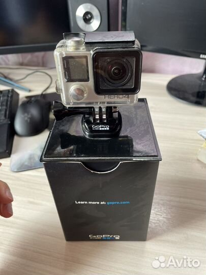 Экшн камера GoPro Hero 4 silver
