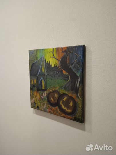 Картина маслом на холсте 