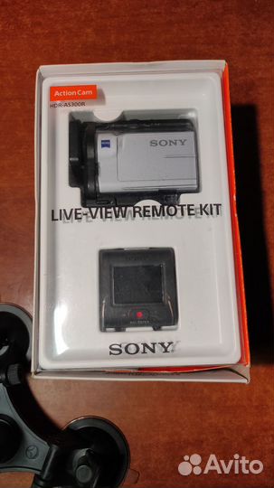 Экшн камера sony as300 + kit