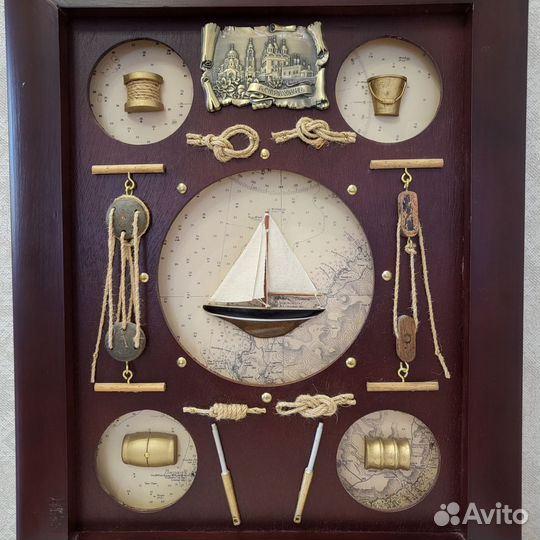 Новый сувенир - панно в морском стиле