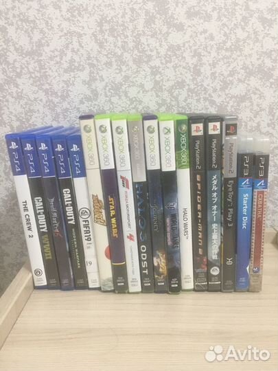 Диски ps2,ps3,ps4