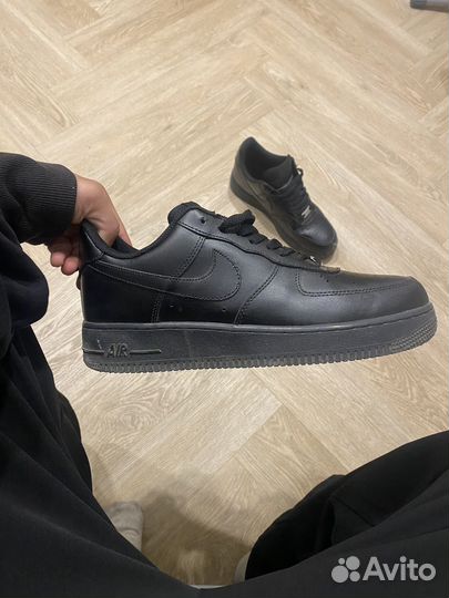 Nike air force 1 black оригинал