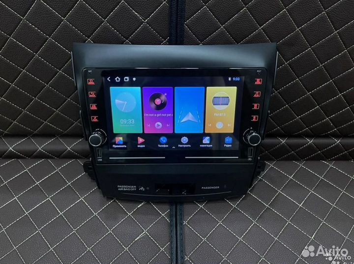 Магнитола Mitsubishi Outlander XL Android 11 IPS