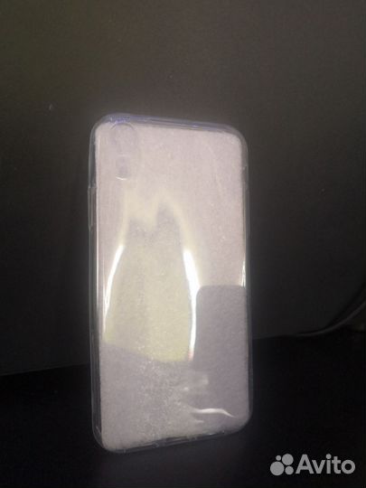 Чехол на iPhone xr прозрачный