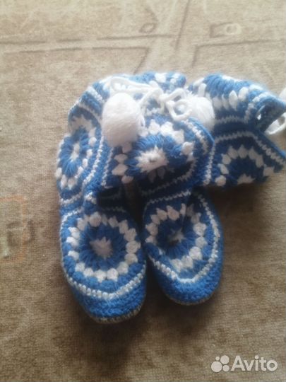 Носки вязаные ручной работы