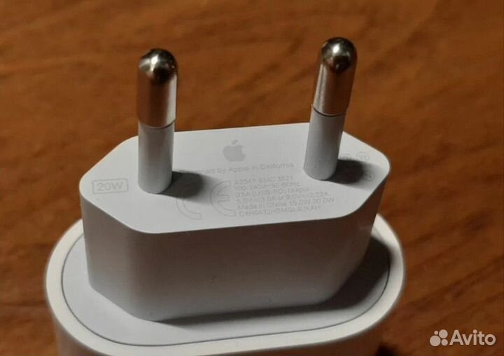 Блок питания apple 20w оригинальный