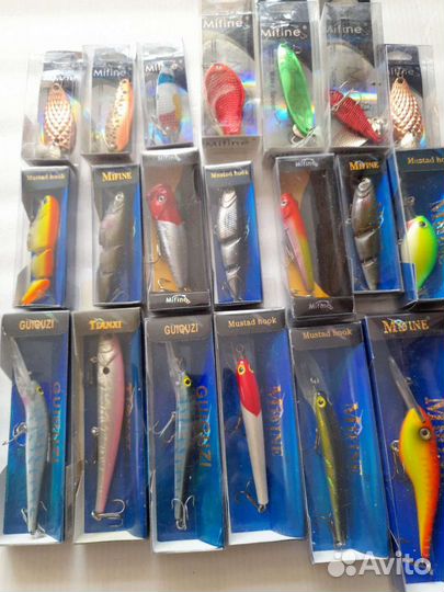 Блесна,воблеры,балансиры