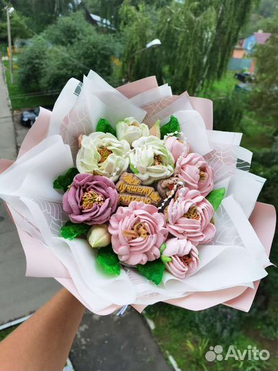 Букет из зефира