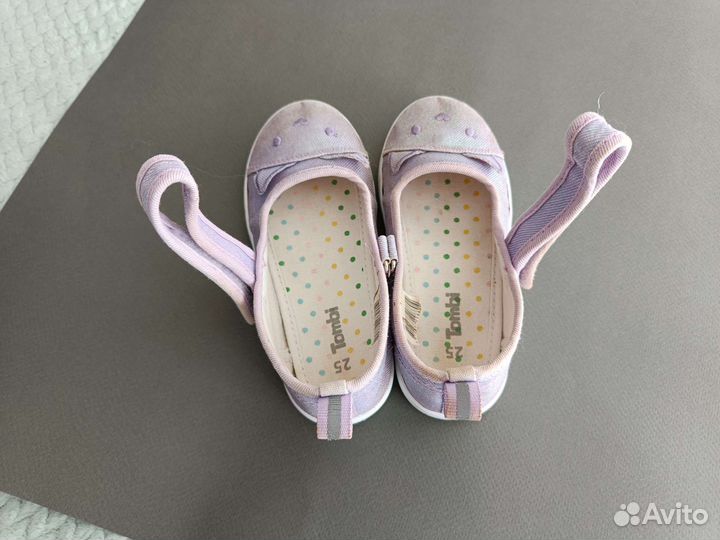 Туфли с перемычкой для девочки