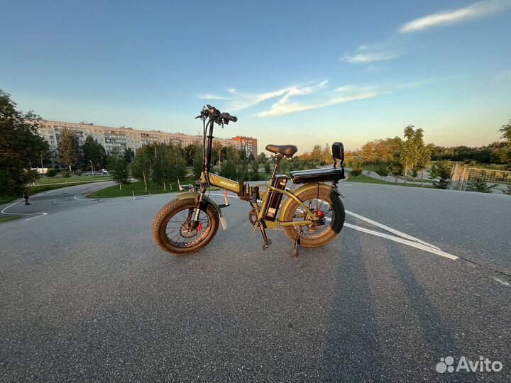 Электровелосипед Minako F10 Pro с доп.акб