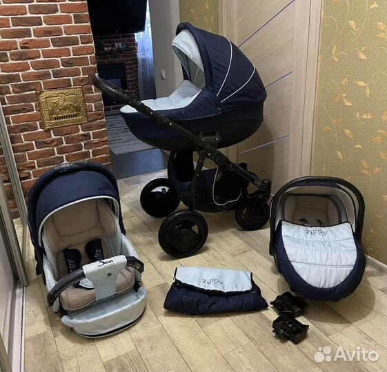 Коляска 3в1 Tutos Zippy sport оригинал