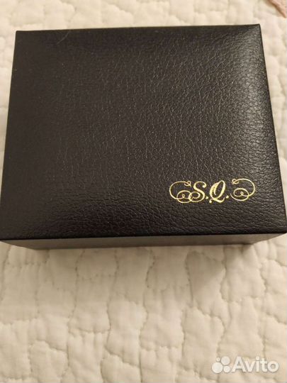 Запонки и зажим для галстука комплект набор