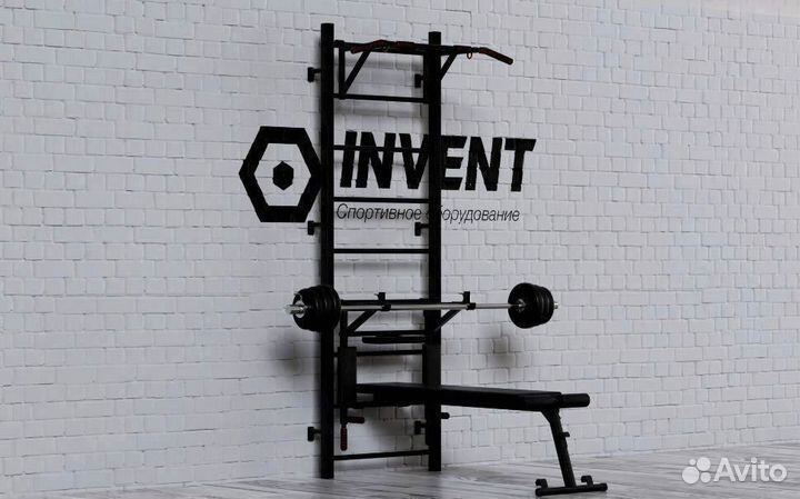 Шведская стенка 4в1 Стандарт с оборудованием