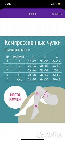 Компрессионные чулки