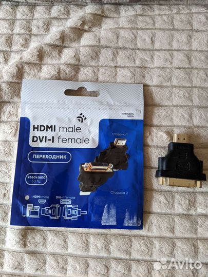 Переходник hdmi dvi