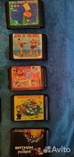 Картриджи для sega mega drive 2