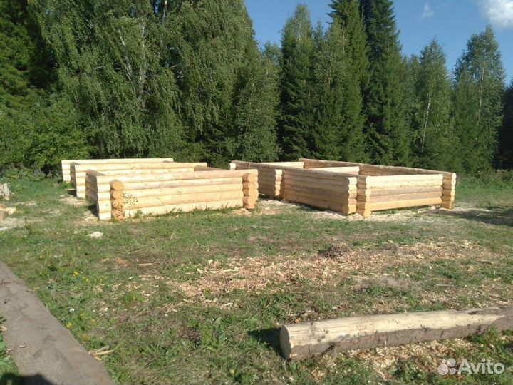 Срубы бани домики беседки рубим на заказ