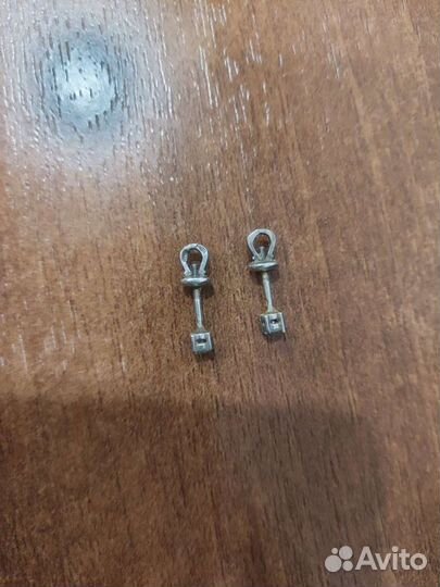 Серебряные серьги