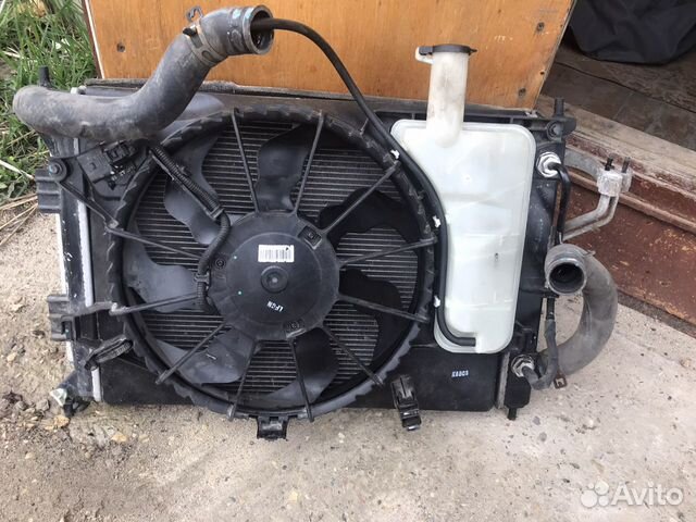 Кия Сид 2 кассета радиаторов