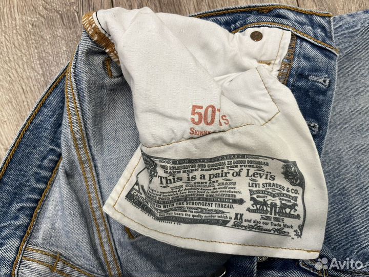 Женские джинсы levis 501