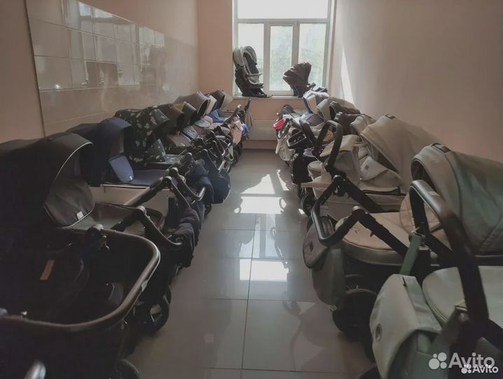 Коляска на выбор с пробегом