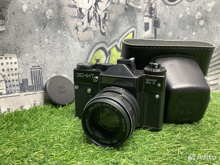 Zenit-ET + Helios-44M-4