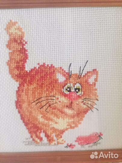 Картина вышитая крестом