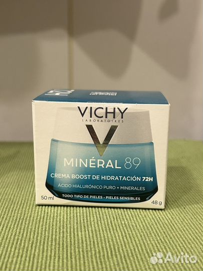 Vichy mineral 89 крем 72 ч