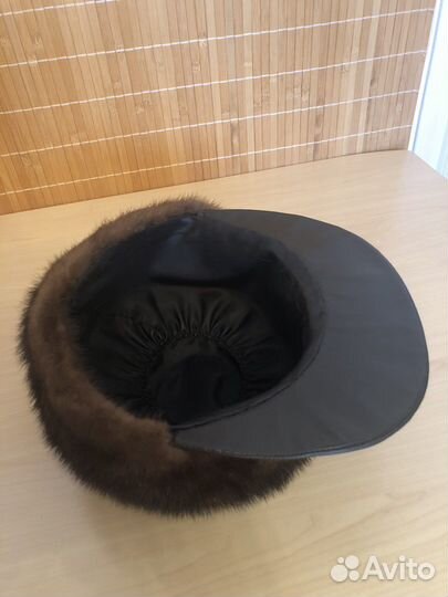 Кепка норковая женская