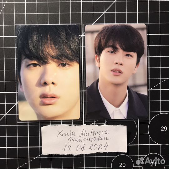 Bts карты джин