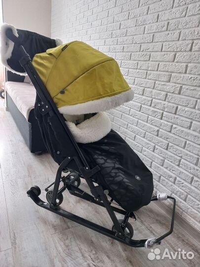 Санки коляска ника 7 5