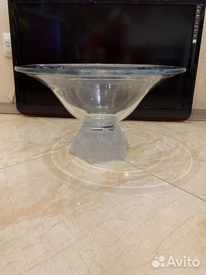 Ваза для фруктов Crystalite Bohemia Чехия