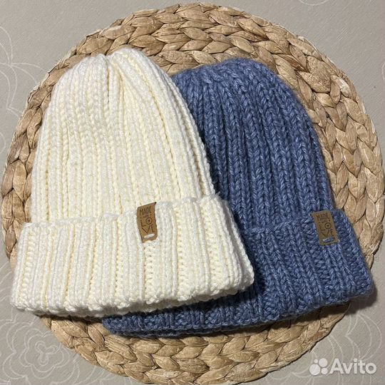 Шапка вязаная женская