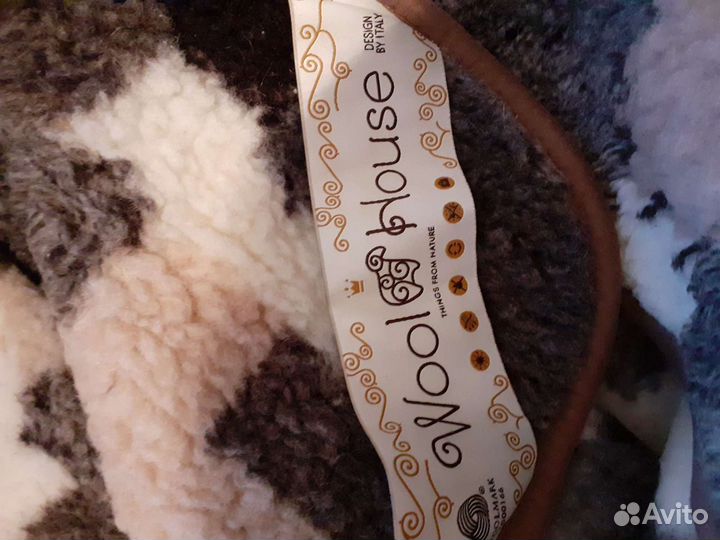 Плед из шерсти мериносной овцы