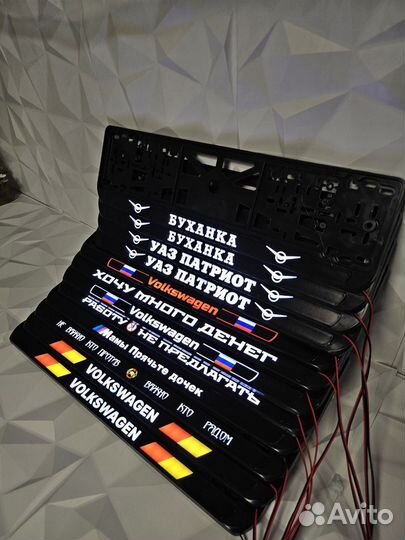 Лед рамки с подсветкой, лед рамки с надписью