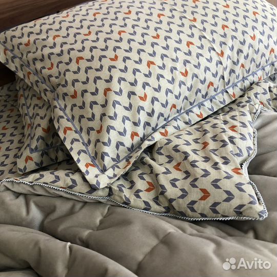 Постельное белье с одеялом семейное