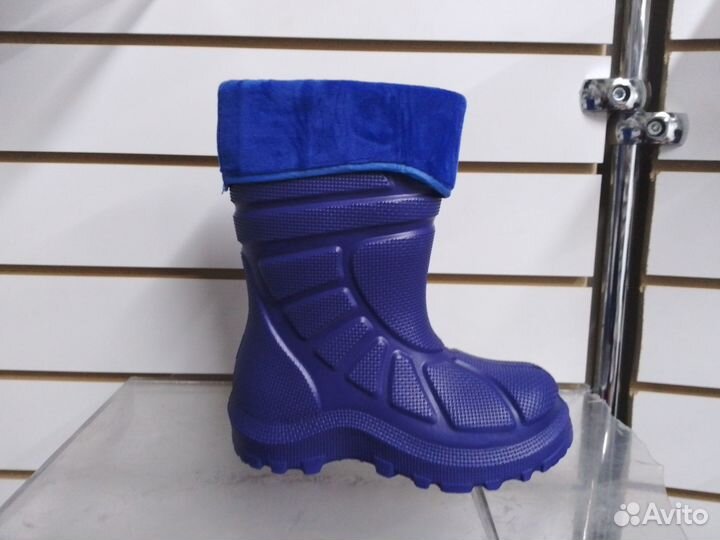 Сапоги детские эва с утепленным сьемным вкладышем