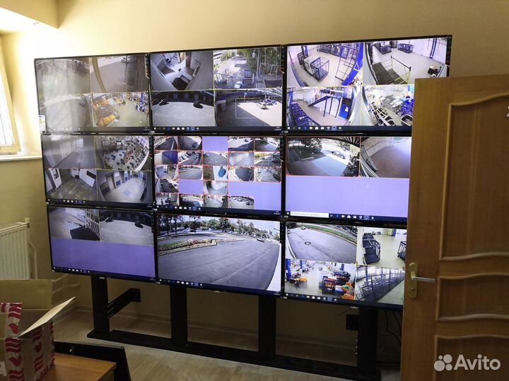 Установка систем видеонаблюдения под ключ