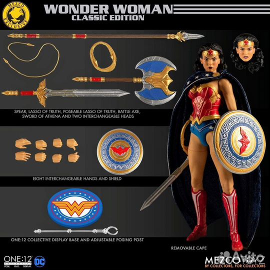 Mezco one:12 wonder woman