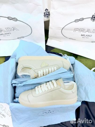 Кеды женские Prada премиум