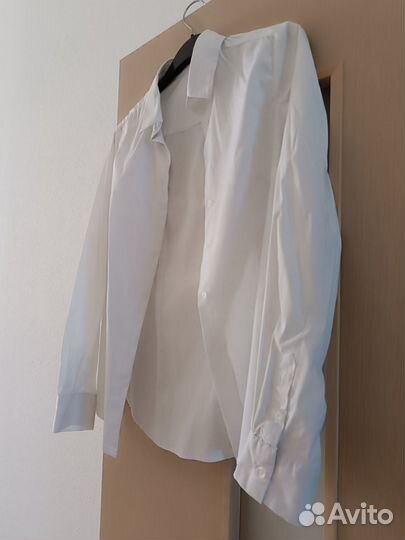 Рубашка белая для девочки 164