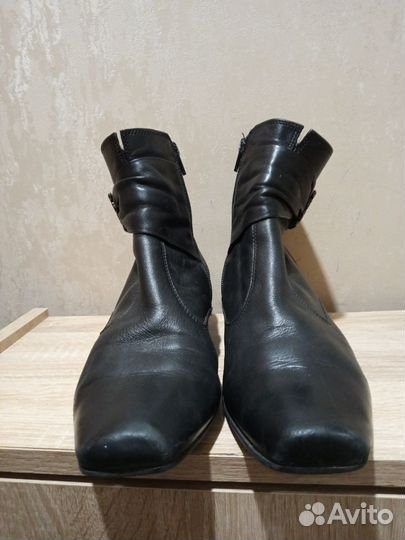 Полусапожки женские 39 размер натуральная кожа